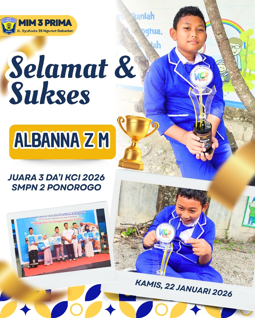 Juara 3 Da'i KCI 2026