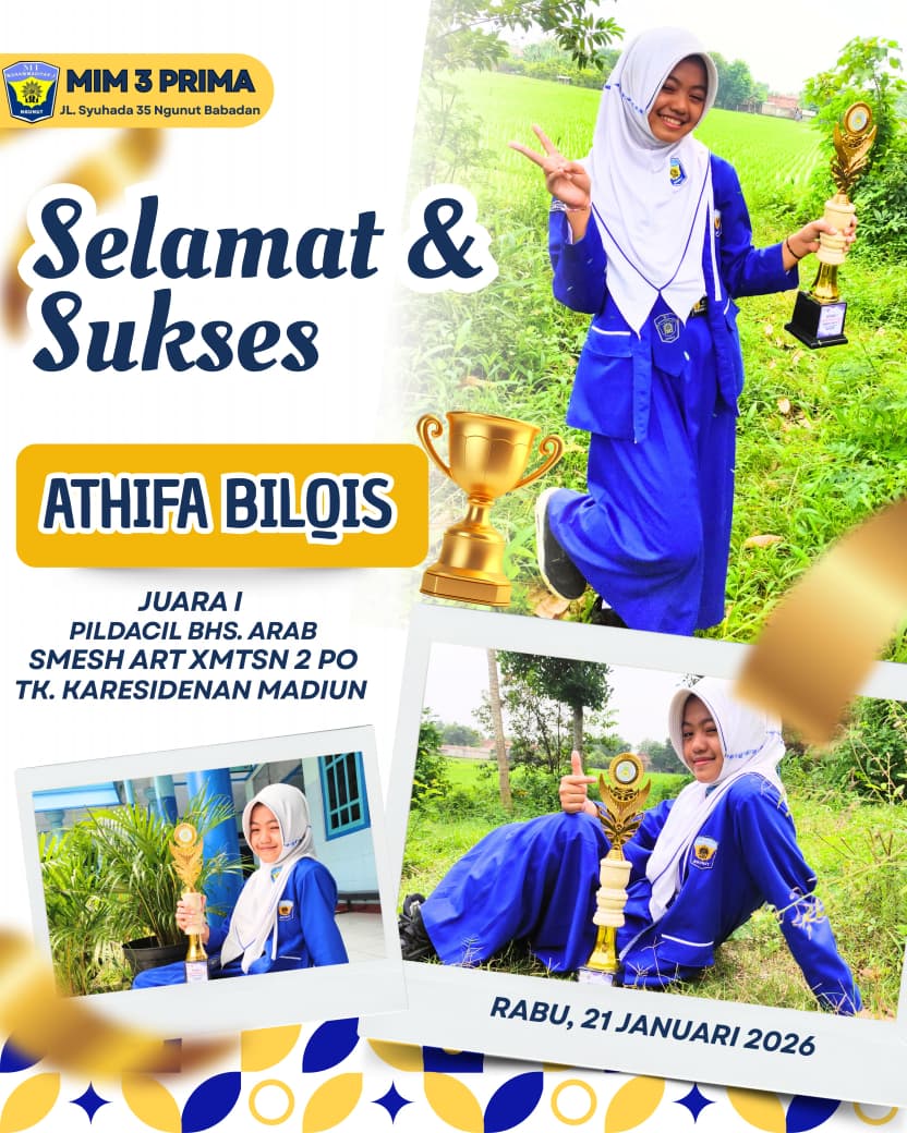 Juara 1 Pildacil Bhs. Arab SMESH ART X